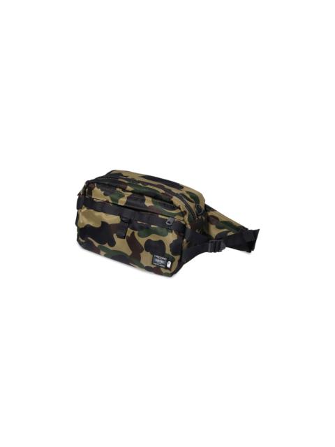 A BATHING APE® BAPE x Porter 1st Camo Waist Bag 'Green'