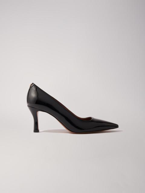 maje Leather pumps with pointed toes