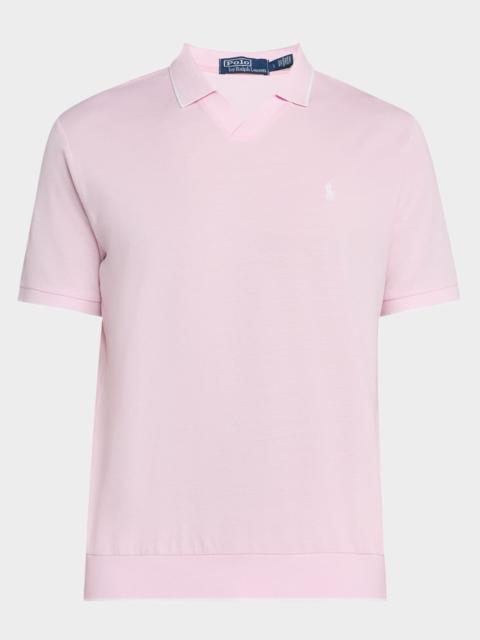 Polo Ralph Lauren Men's Jacquard Mesh Polo Shirt