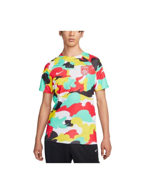 Nike Nike Dri-Fit China Pre-Match Soccer Jersey 'Colorful' DH6519-713