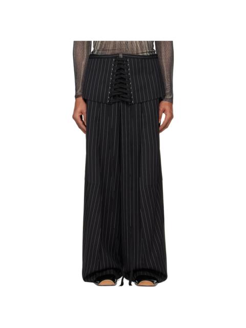 Jean Paul Gaultier Black 'The Corset Suit' Trousers