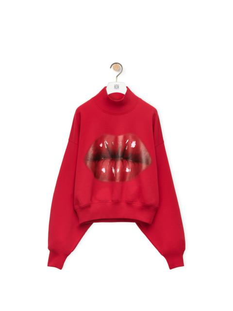 Loewe Loewe lips sweatshirt in cotton