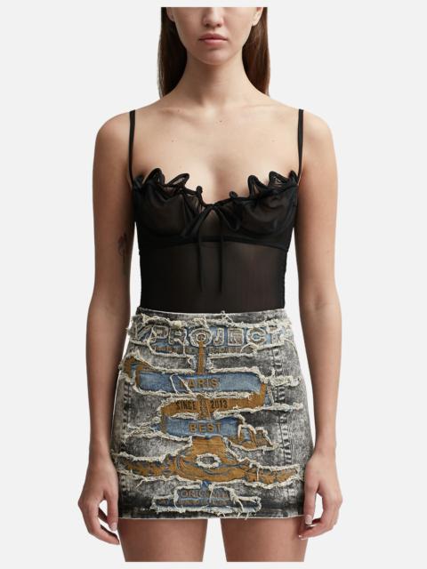 Y/Project WIRE BRASIER BODYSUIT