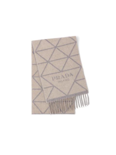 Prada Double cashmere scarf