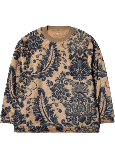 Kapital DAMASK FLEECE BIG SWEAT (VIRGINMARY)