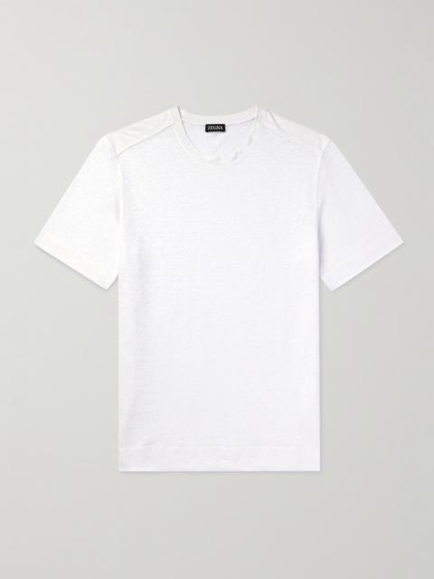 ZEGNA Linen-Jersey T-Shirt