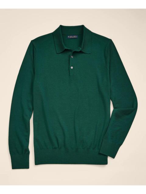 Brooks Brothers Ultimate Merino Wool Polo Sweater