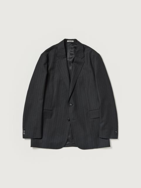 AURALEE BLUEFACED WOOL JACKET