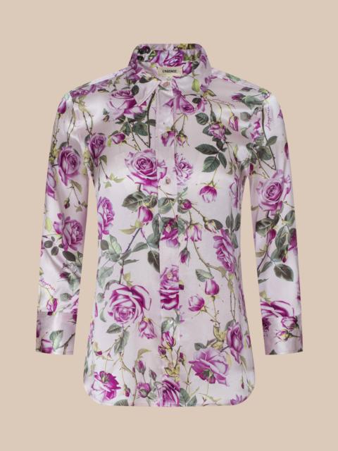 L'AGENCE Dani Silk Blouse