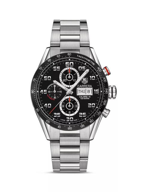 TAG Heuer TAG Heuer Carrera Automatic Tachymeter Watch, 43mm