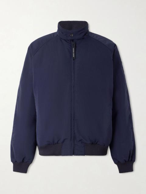 Canada Goose Legacy Organic Cotton-Blend Down Bomber Jacket Navy