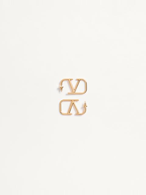 Valentino VLOGO SIGNATURE METAL EARRINGS