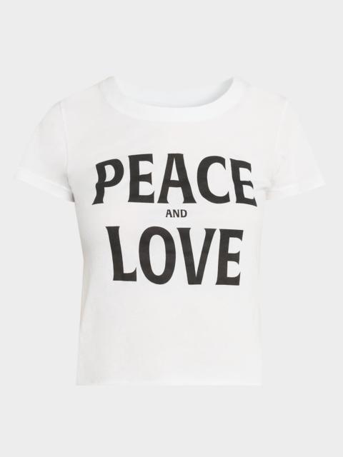 L'AGENCE Cory Short-Sleeve Graphic Tee