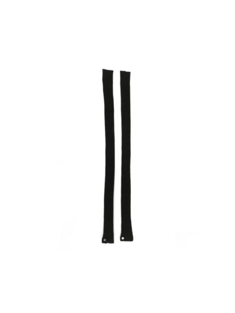 Rick Owens ribbed-knit arm warmers