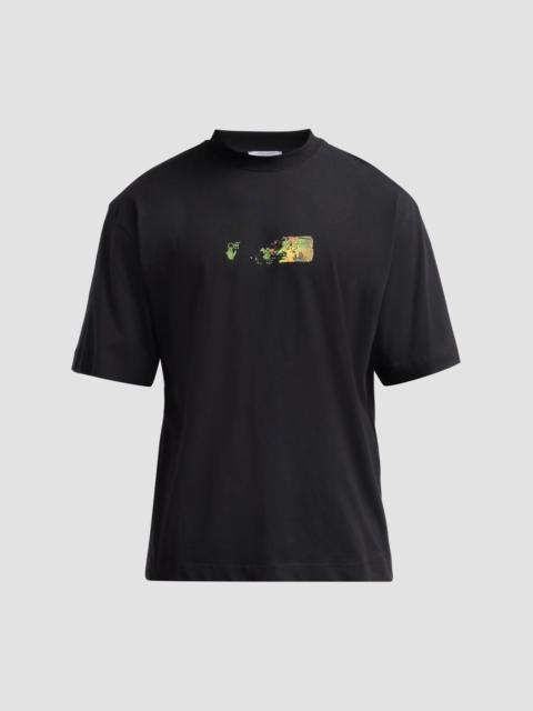 Off-White Men's Spices Arrow Skate Crewneck T-Shirt - Black