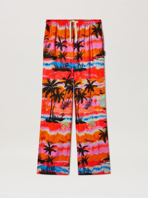 Palm Angels Psychedelic Palms Loose Pants