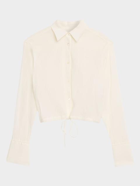 TOTEME Drawstring Shirt