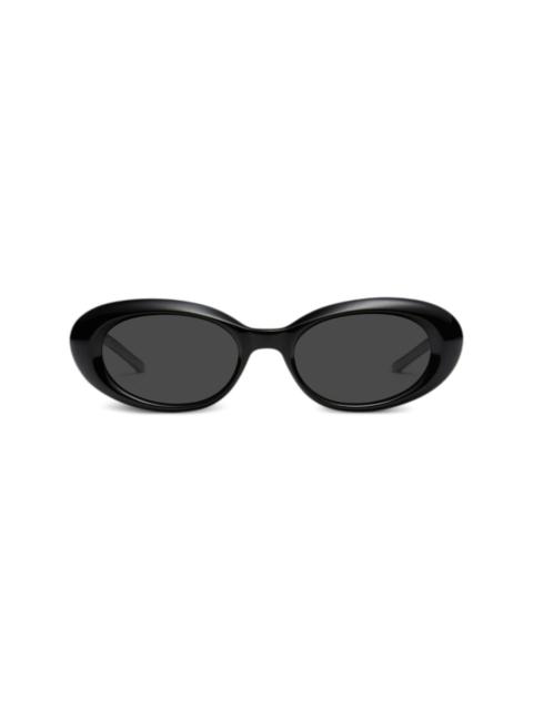 Molta 01 oval-frame sunglasses