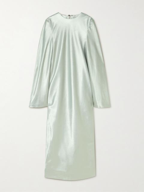 Calvin Klein Collection Alba Duchesse-satin Midi Dress