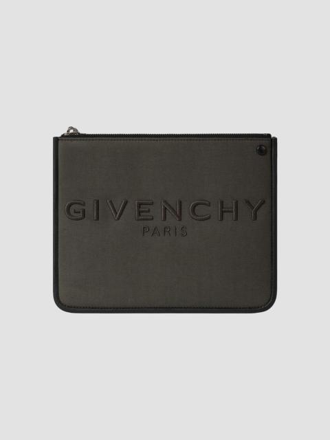 Givenchy Men's Cargo Pouch in Canvas - Taupe
