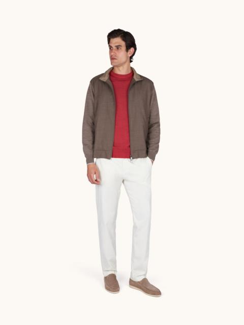 Paul & Shark HYBRID BLOUSON IN WOOL AND SILK