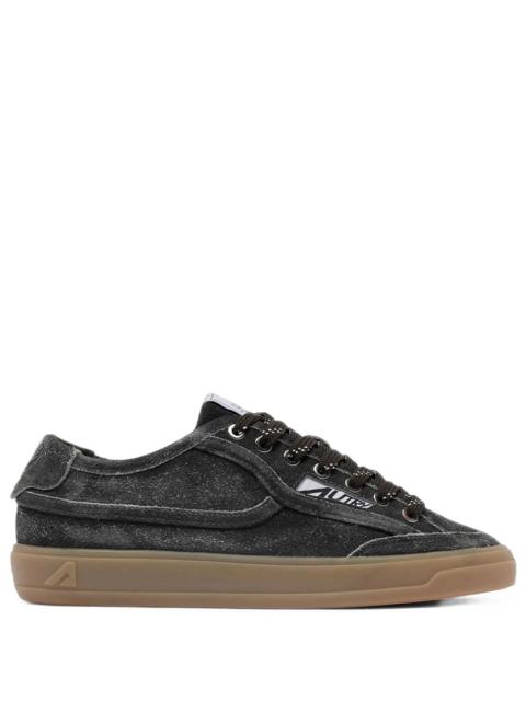 AUTRY Windscape Low Sneakers in black suede