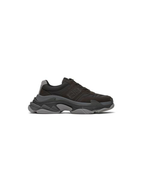 BALENCIAGA Gray Triple S Sneakers