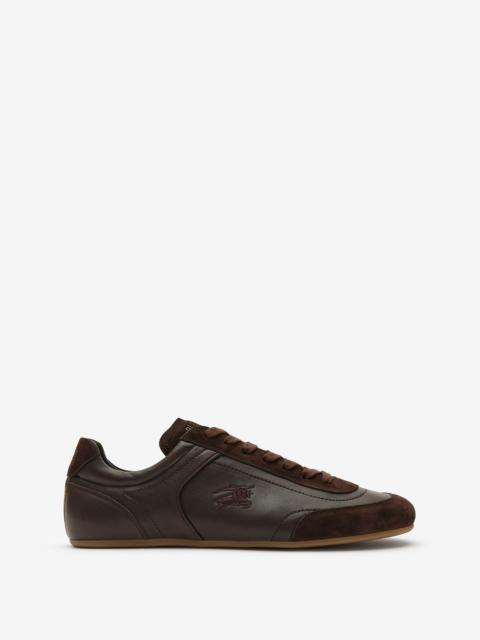 Burberry Leather Knight Runner Sneakers​
