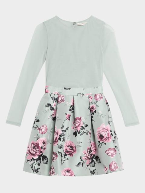 Chara Pleated Party Dress