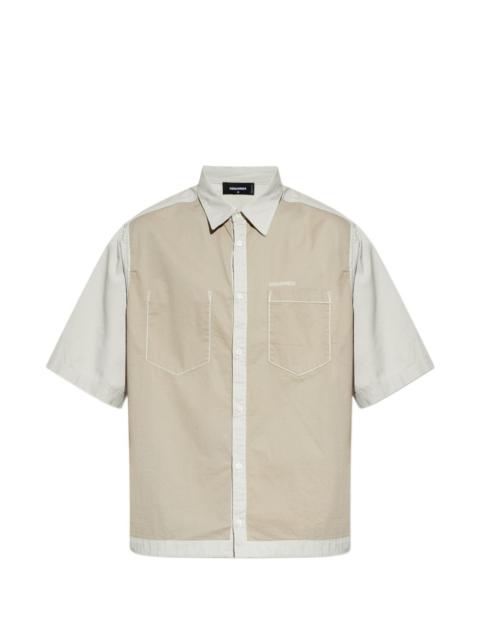 DSQUARED2 chest-pocket panelled shirt