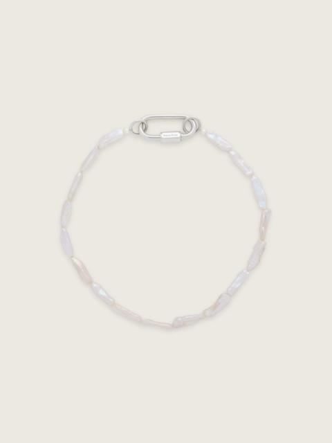 Simone Rocha Carabiner Pearl Necklace