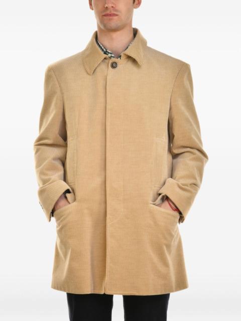 Brunello Cucinelli corduroy cotton coat