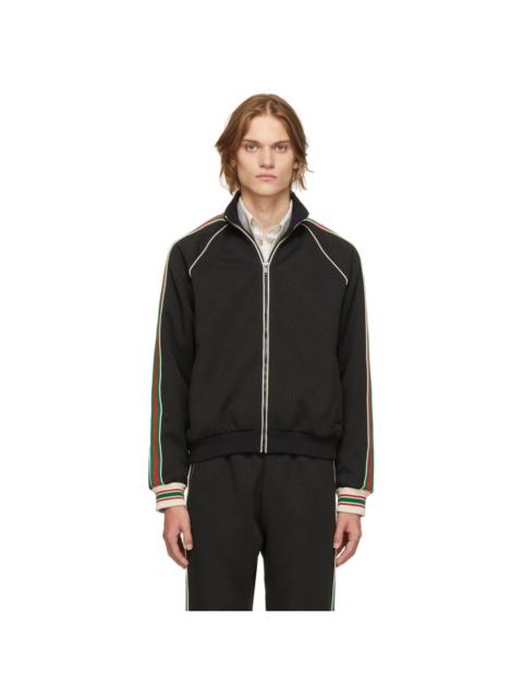 GUCCI Black Jacquard GG Jacket