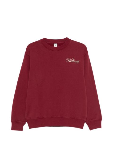 Sporty & Rich Soho logo crew-neck sweatshirt