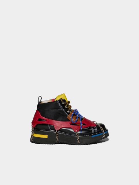 DSQUARED2 ICE CRAMPONS ANKLE BOOTS