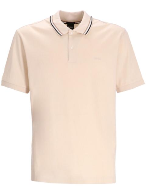 BOSS cotton polo shirt