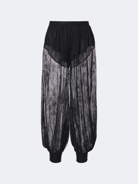 BANANHOT Kendall sheer lace balloon pants