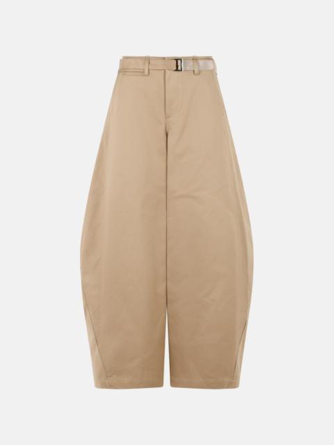 CHINO' BEIGE COTTON PANTS