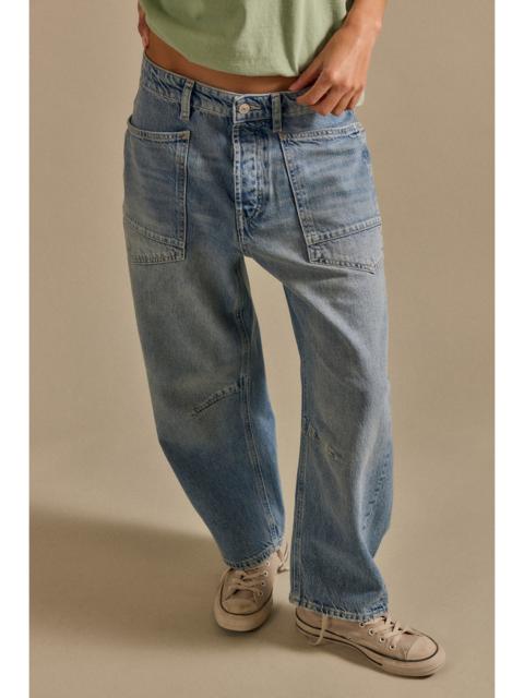FREE PEOPLE We The Free Minimalist Moxie Barrel Jeans