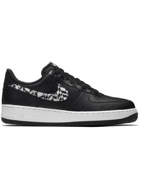 Nike Air Force 1 Low Black Pattern Swoosh