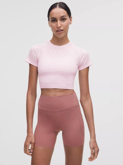 lululemon Swiftly Tech Cropped Short-Sleeve Shirt 2.0