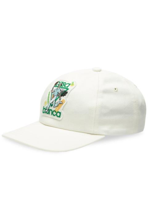 CASABLANCA Casablanca Le Jeu Embroidered Cap