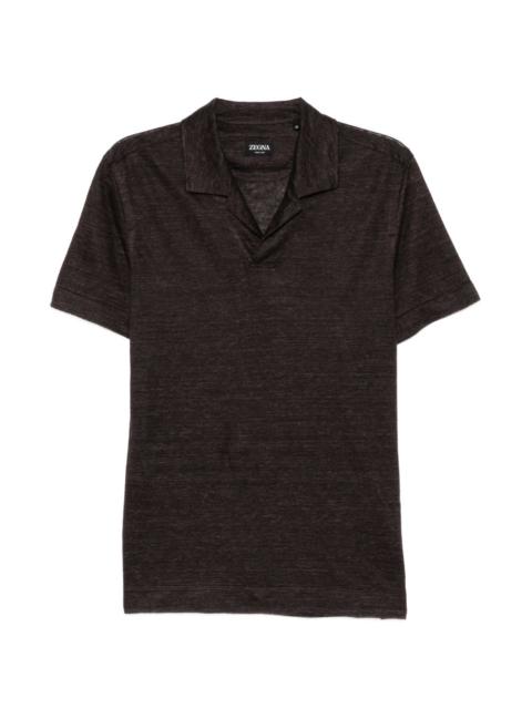 ZEGNA linen top