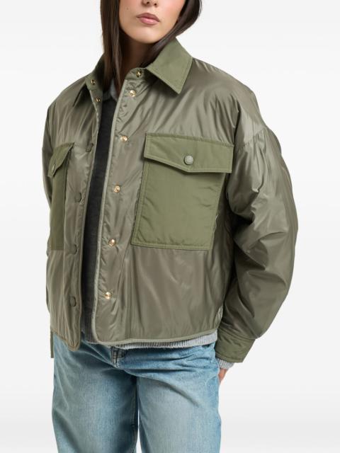 WEEKEND Max Mara Sughero padded patch-pocket jacket