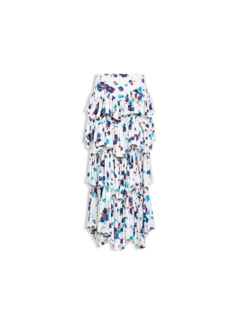 Alaïa DRAPED PRINTED DRESS