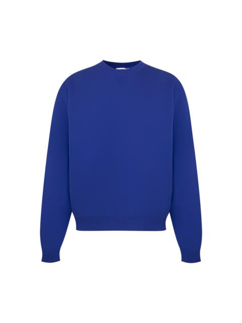 Jil Sander COTTON TERRY CREWNECK SWEATSHIRT
