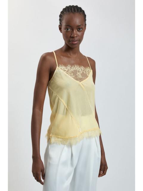 KAREN MILLEN Viscose Satin Velvet Insert Cami