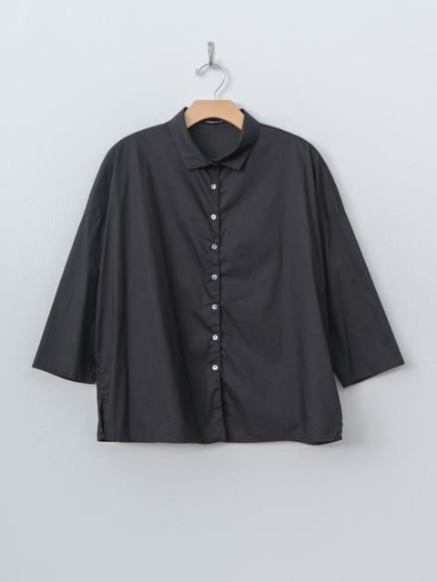 ALBUM DI FAMIGLIA Short Collar Shirt TSL - Black