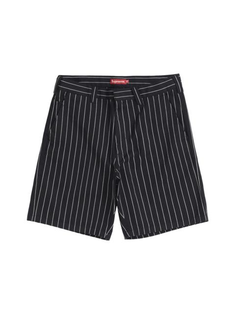 Supreme Supreme Work Short Black Stripe