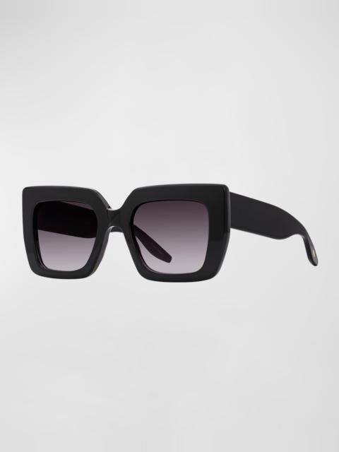 BARTON PERREIRA Wailua Black Zyl Butterfly Sunglasses